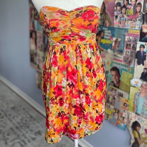 ✨2 for $20✨ Y2K vintage forever 21 Strapless Tunic Dress/Top - Picture 2 of 4